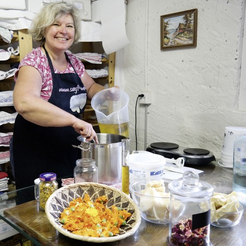 «Das Herstellen meiner Naturseifen ist reines Handwerk»