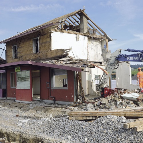 Der alte Bahnhof ist Geschichte