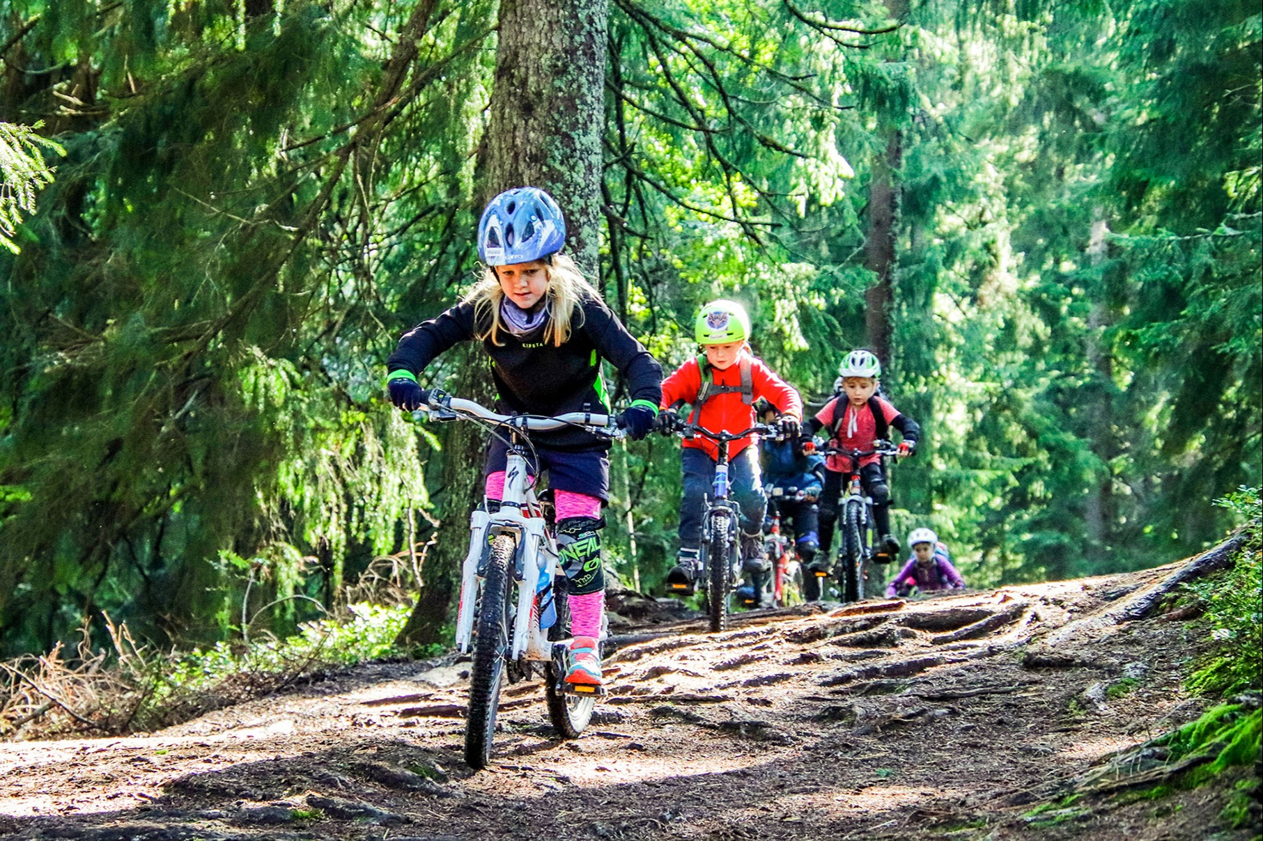 Die Freude am Bikesport vermittelt