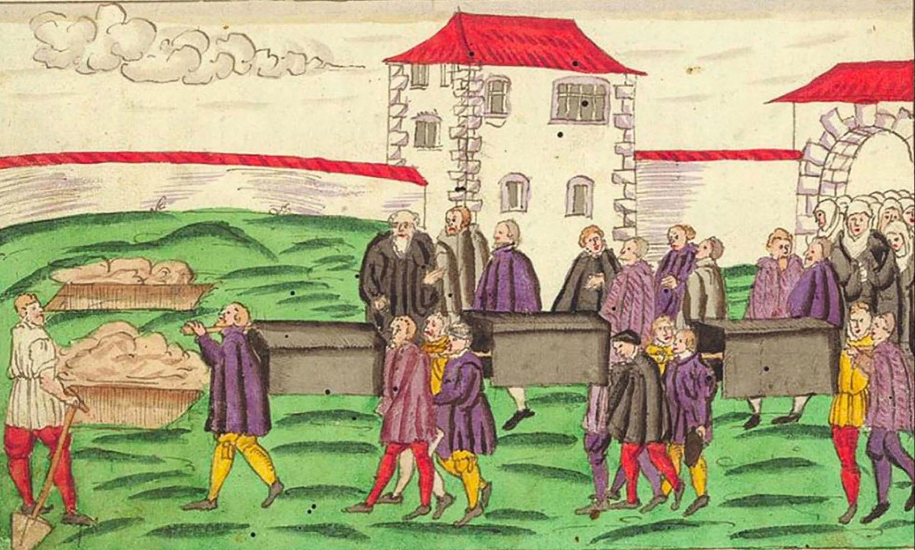 Wie eine Pandemie vor 450 Jahren wütete