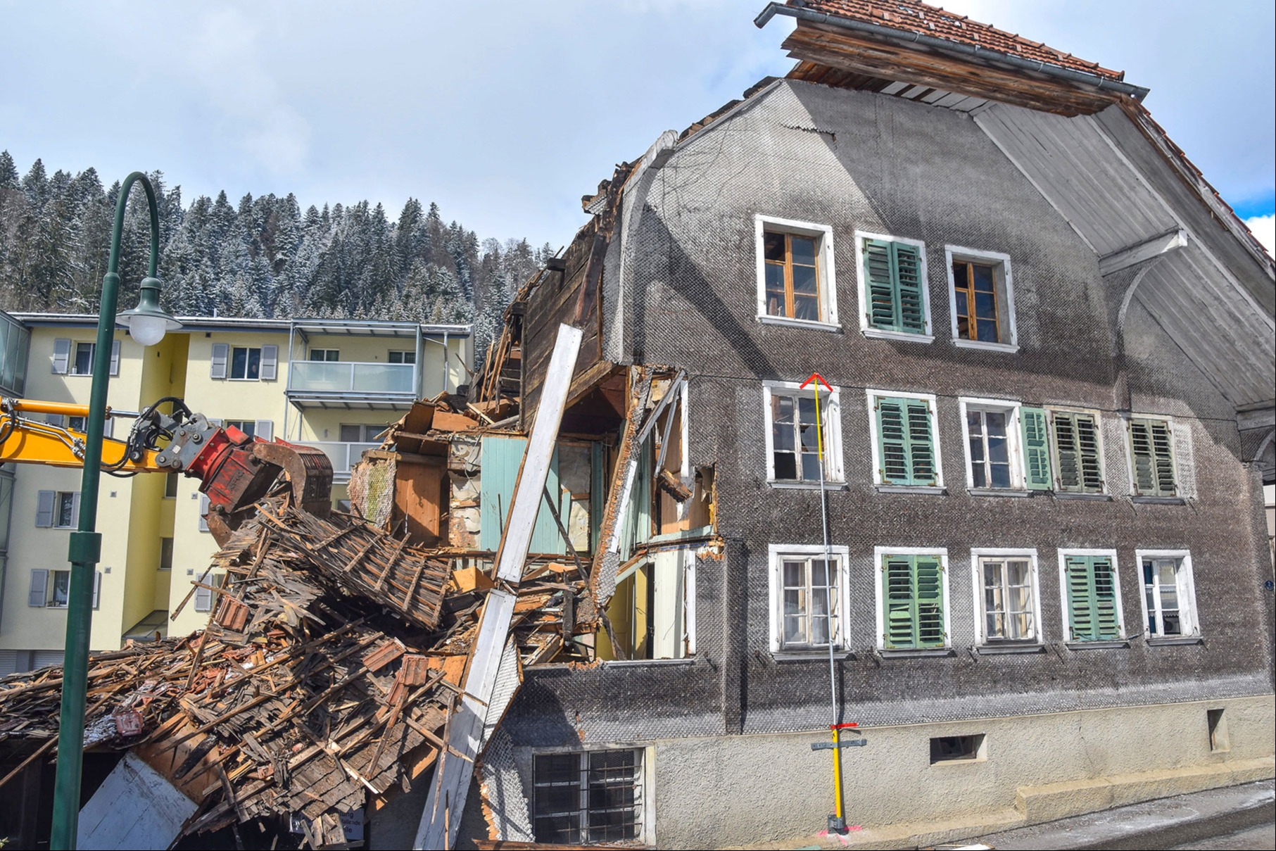 Das neuste Kapitel heisst: «Fast abgerissen»