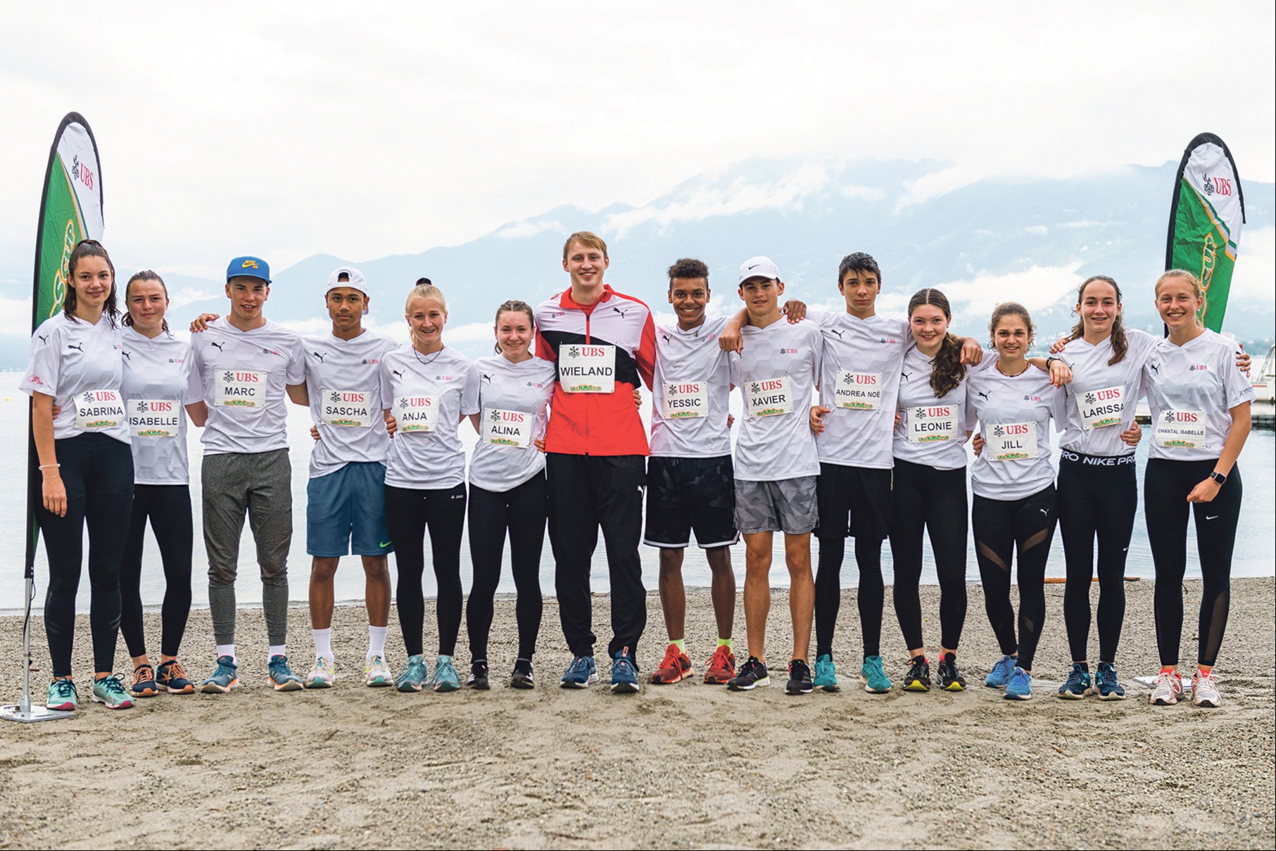 Berner Leichtathletik-Talente in Tenero