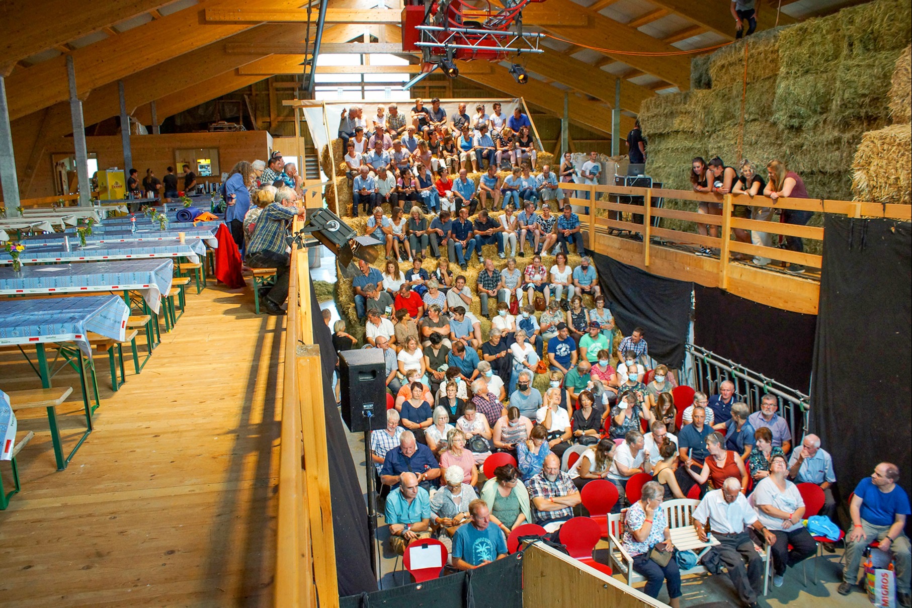 Theater-Spektakel auf dem Bauernhof