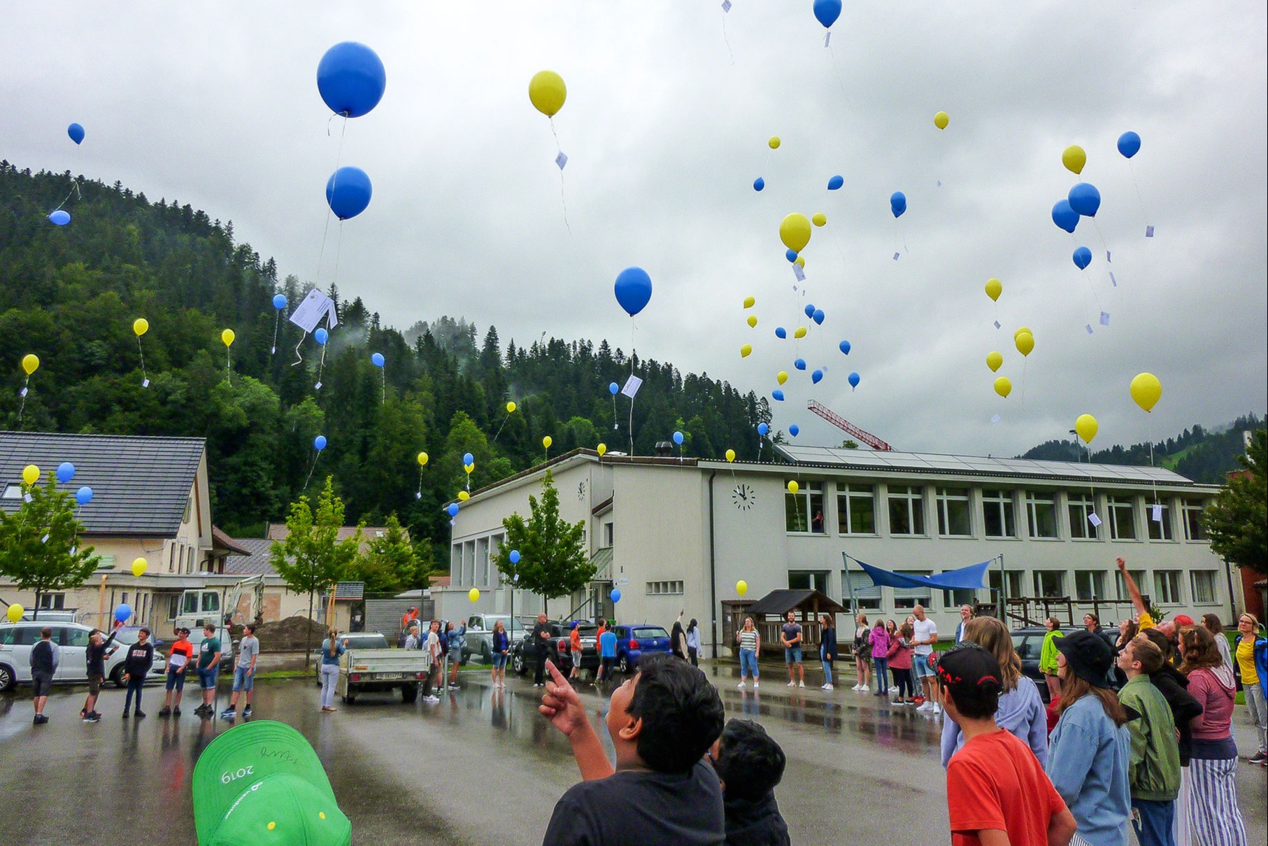Erster Tag in der gemeinsamen Schule