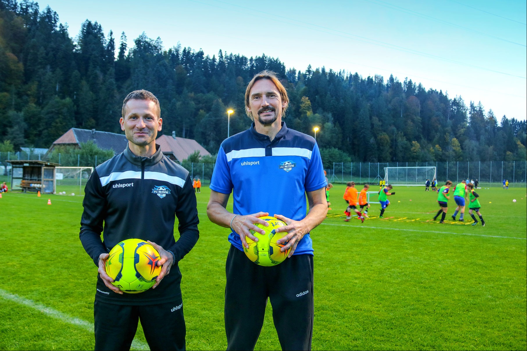 Der Champions-League-Goalie  beim FC Aemme