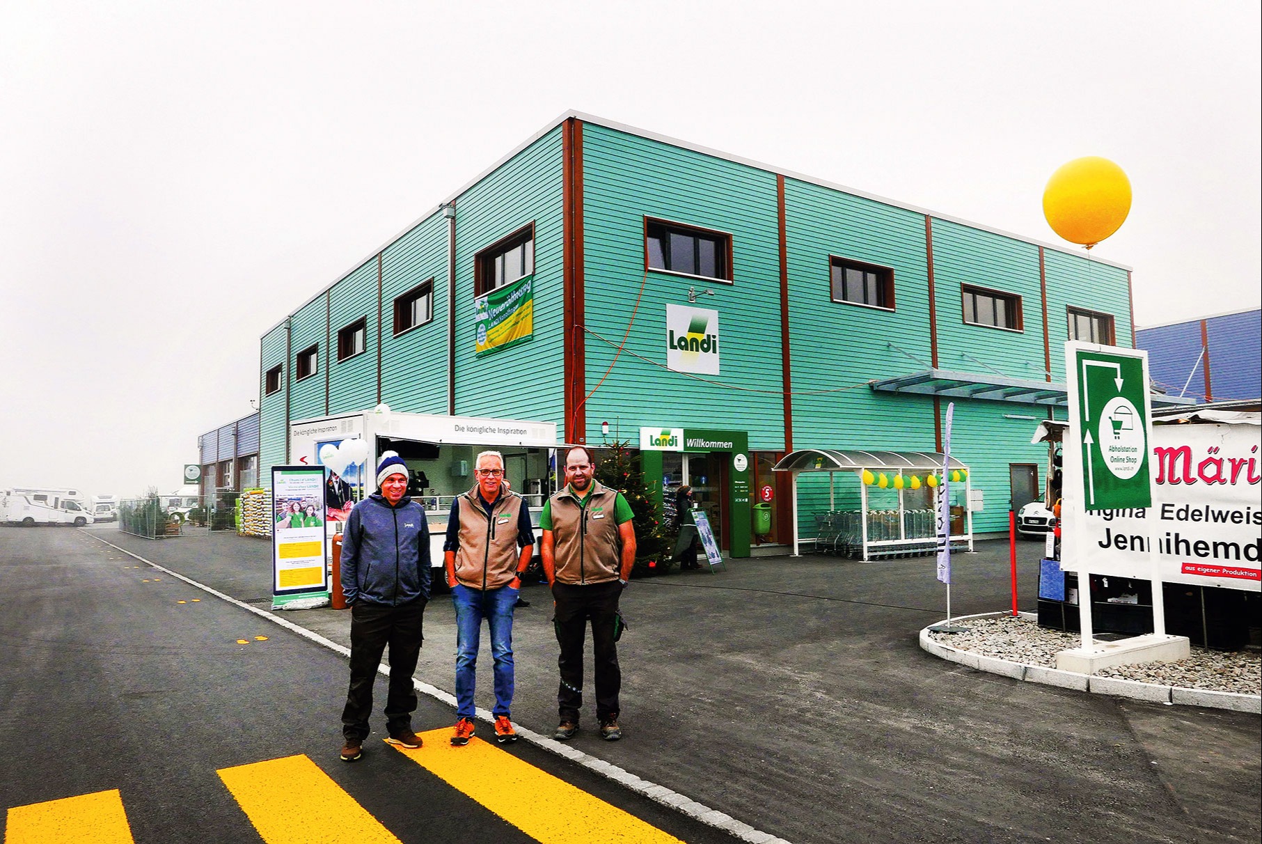 Die Landi Aare bündelt ihre Kräfte: Neuer Laden in Konolfingen eröffnet