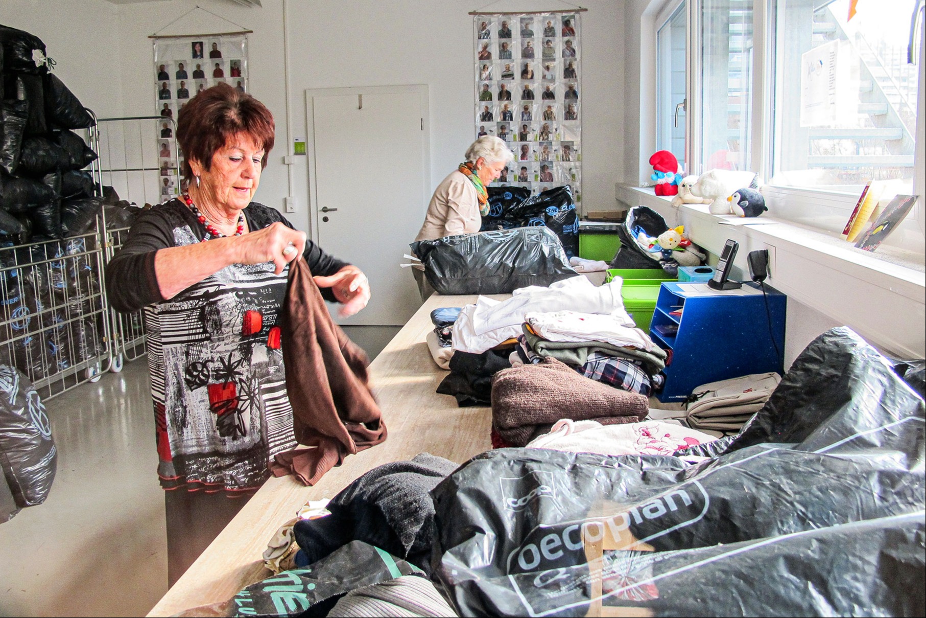 Kleider hats genug, mit Geld lässt sich schneller und gezielter helfen