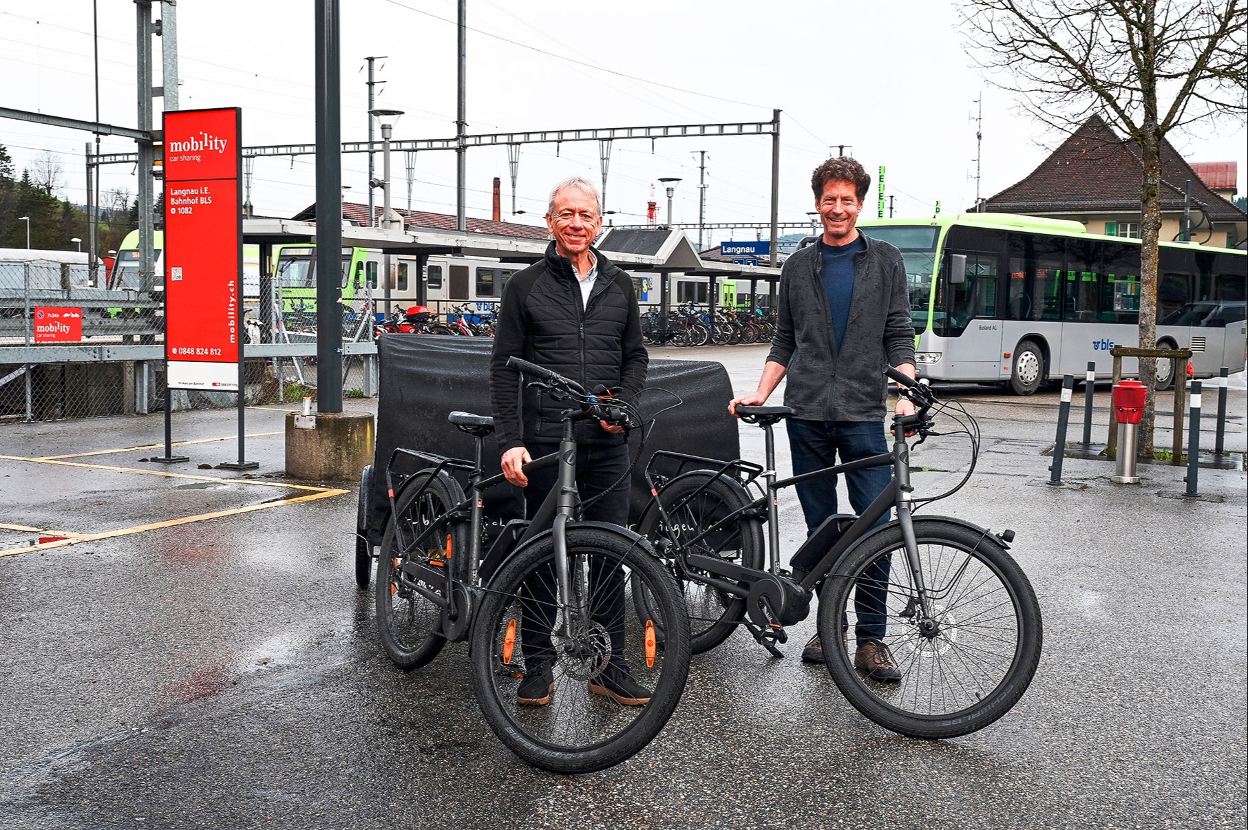 Angefangen hat alles mit einer  bewachten Velostation