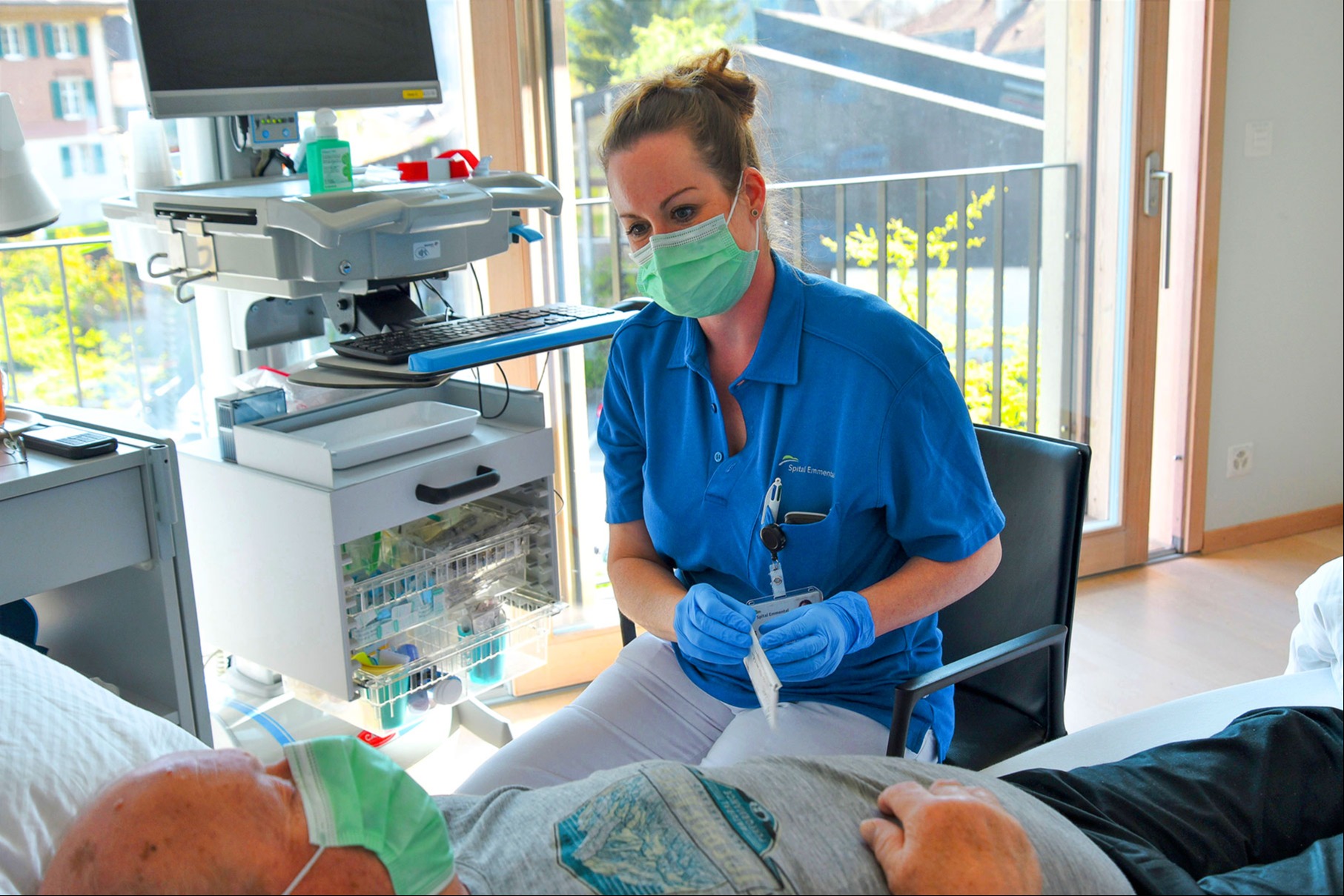 Spital Emmental: Nebst Covid-19 gab es für das Personal sehr viel zu tun