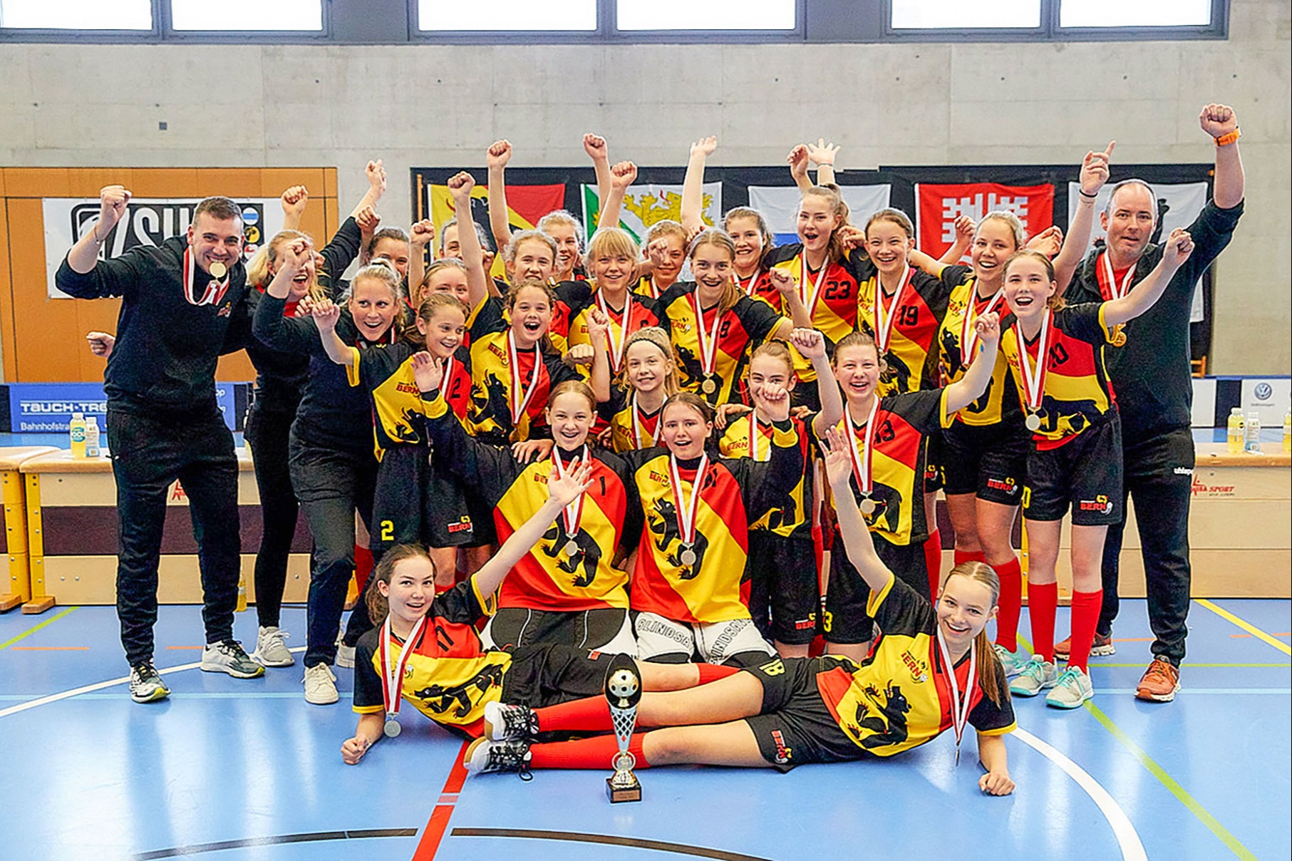 Gold für Berner Juniorinnen