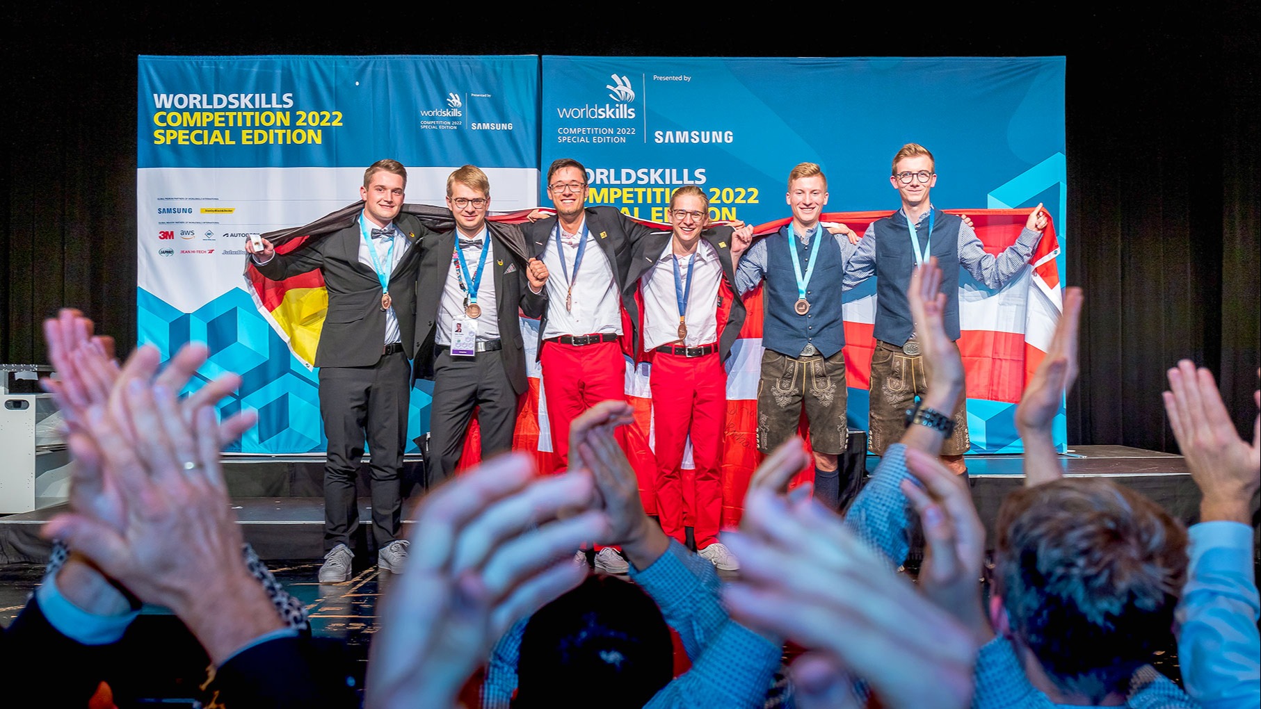 Bereits eine erste Medaille