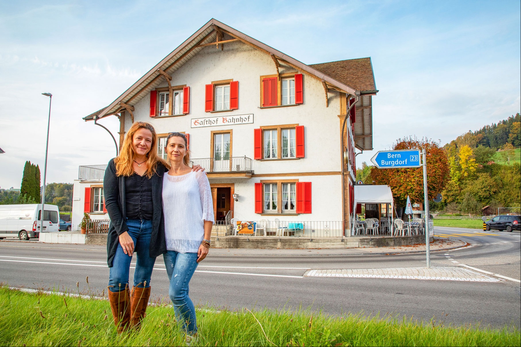 Zwei Schwestern übernehmen den Gasthof Bahnhof in Ramsei