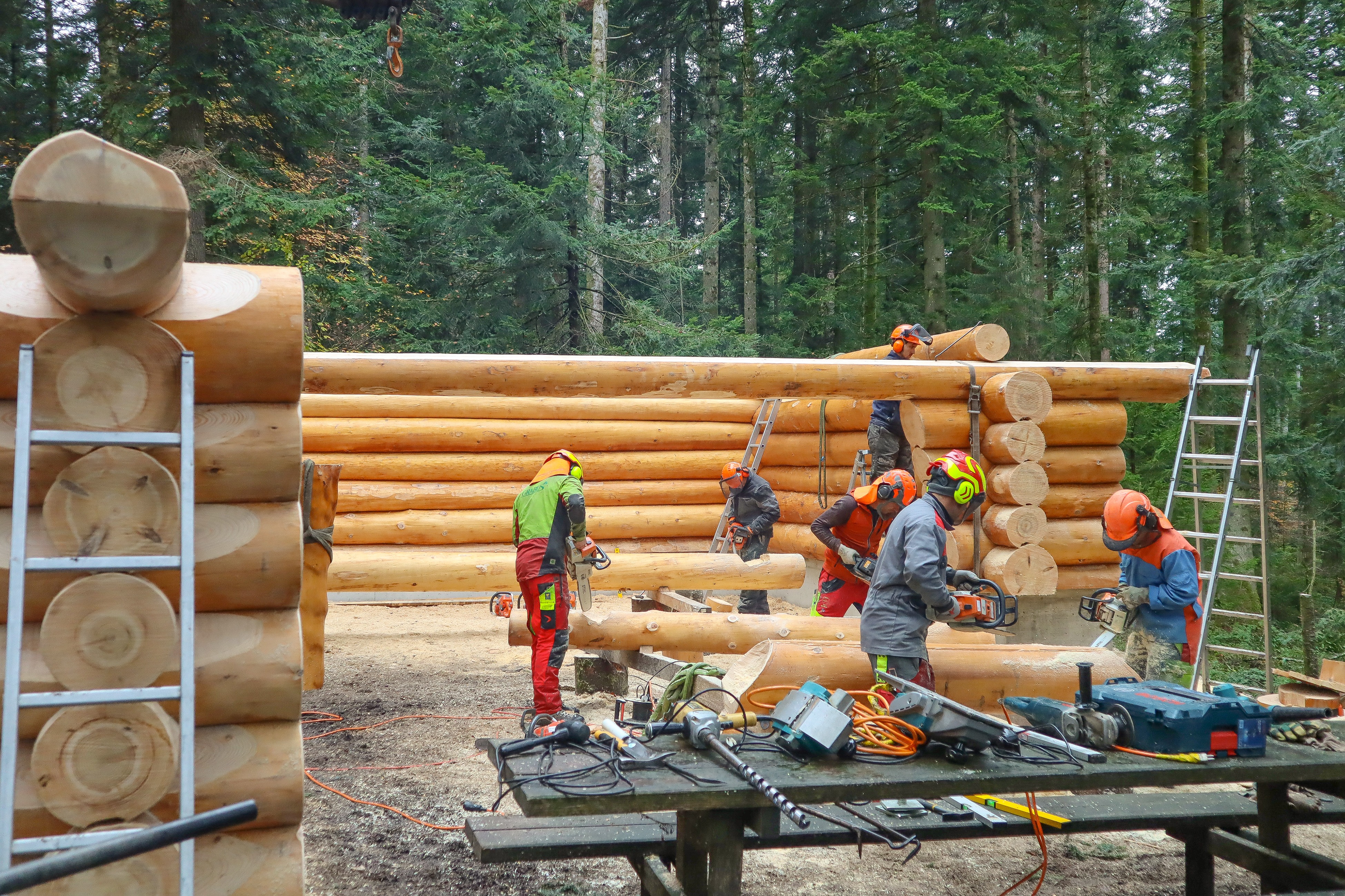 «Schärme» für Steinweid-Besucher