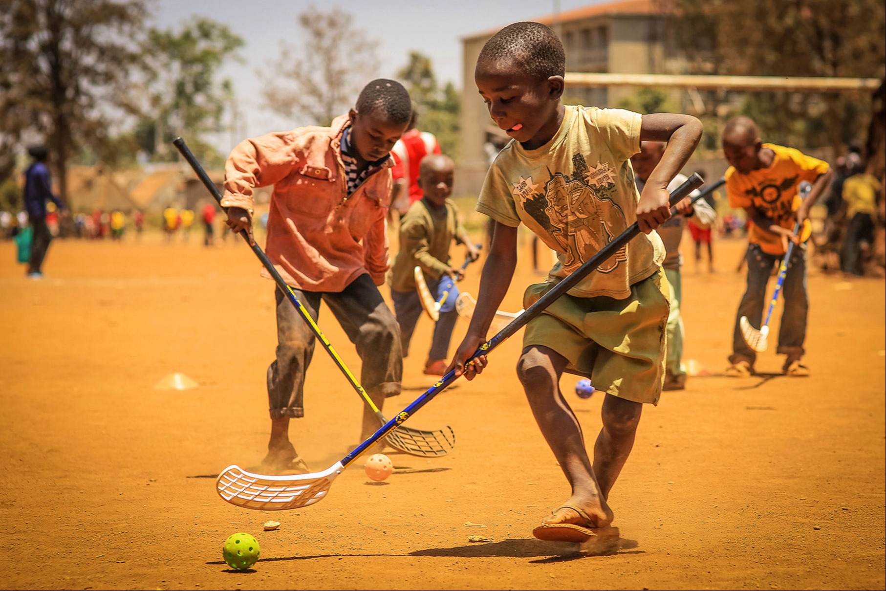 Unihockey für Strassenkinder