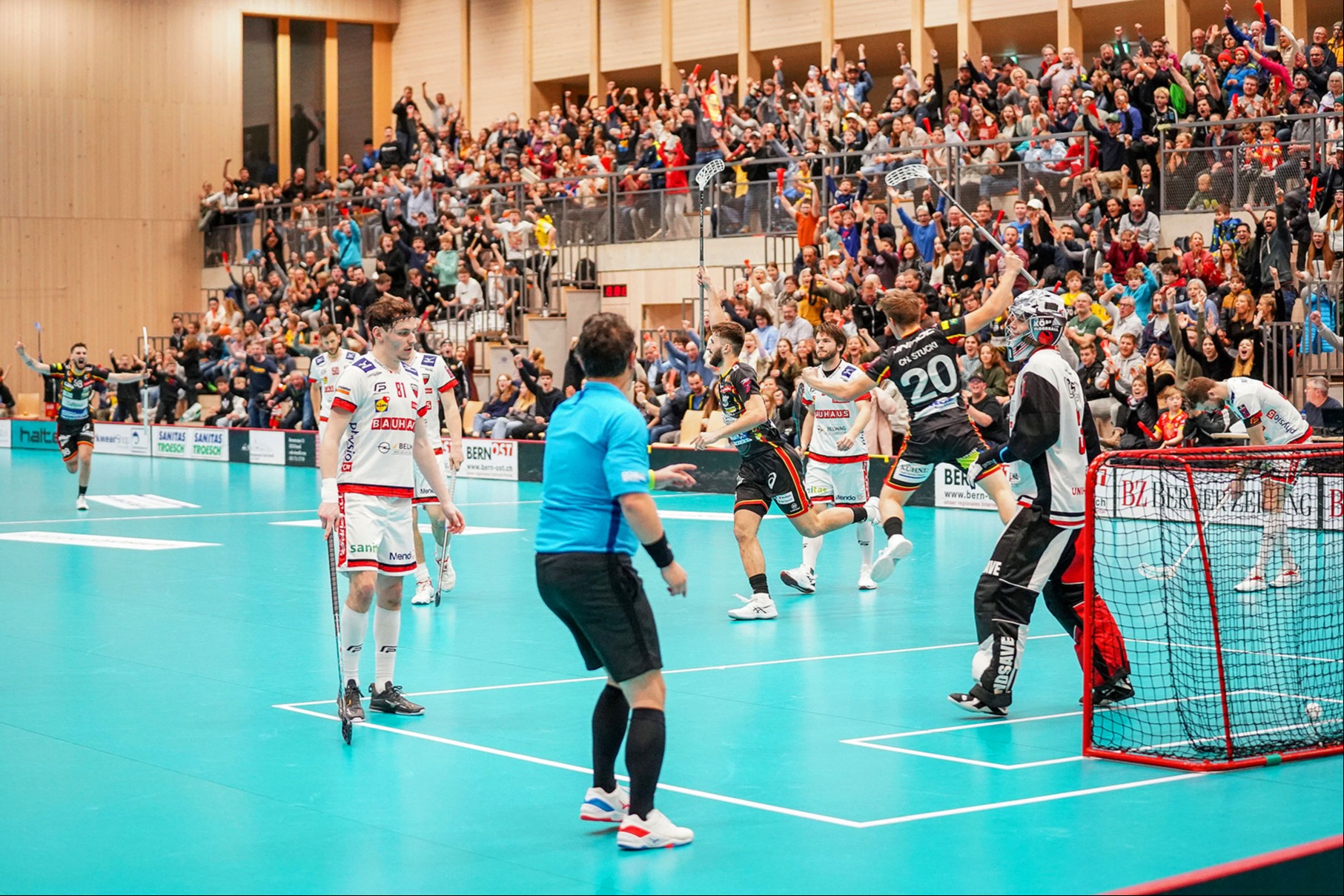 Die Tigers gleichen vor vollem Haus die Serie gegen Köniz aus