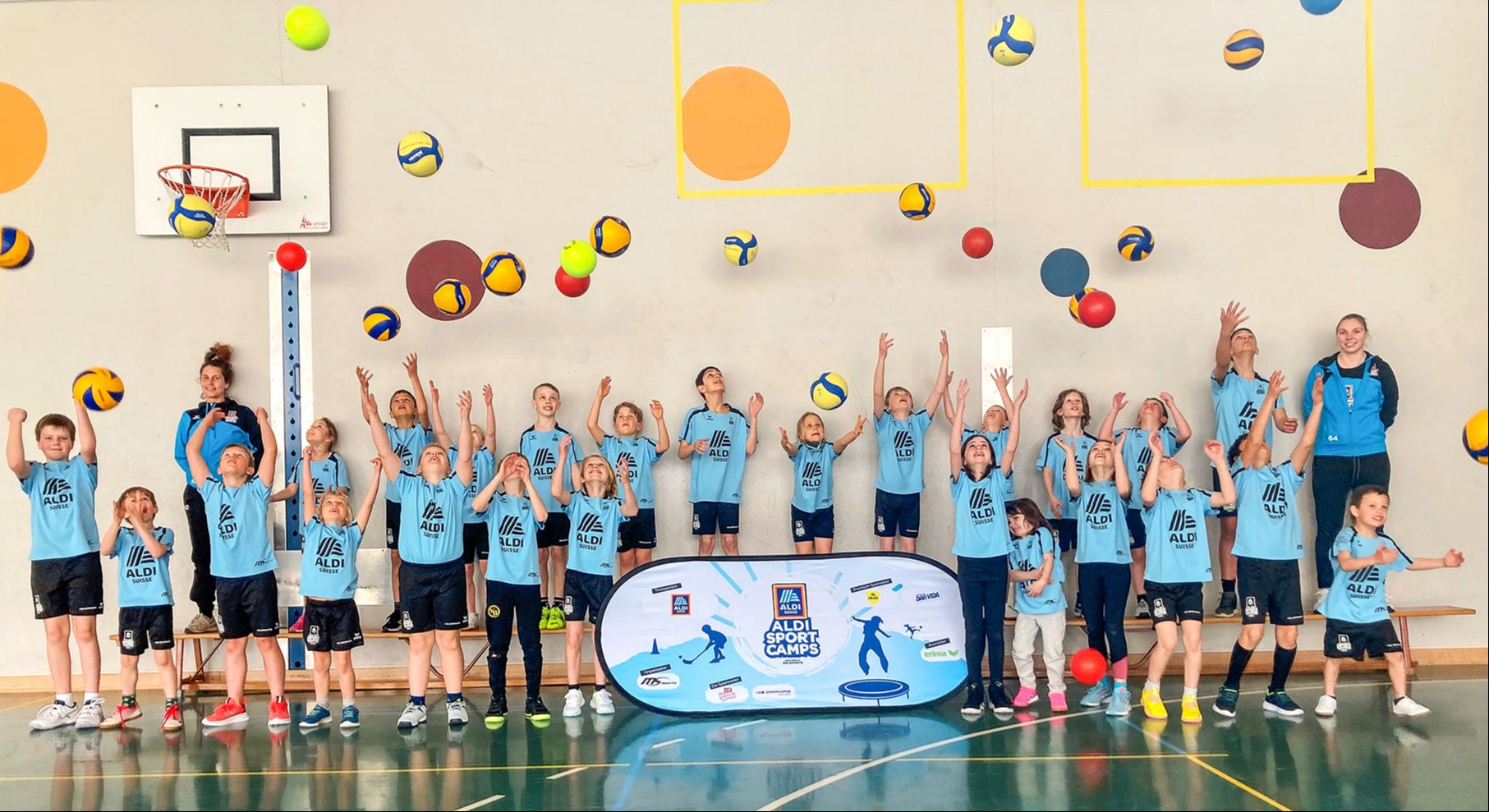 Spiel, Spass und Action in der Turnhalle