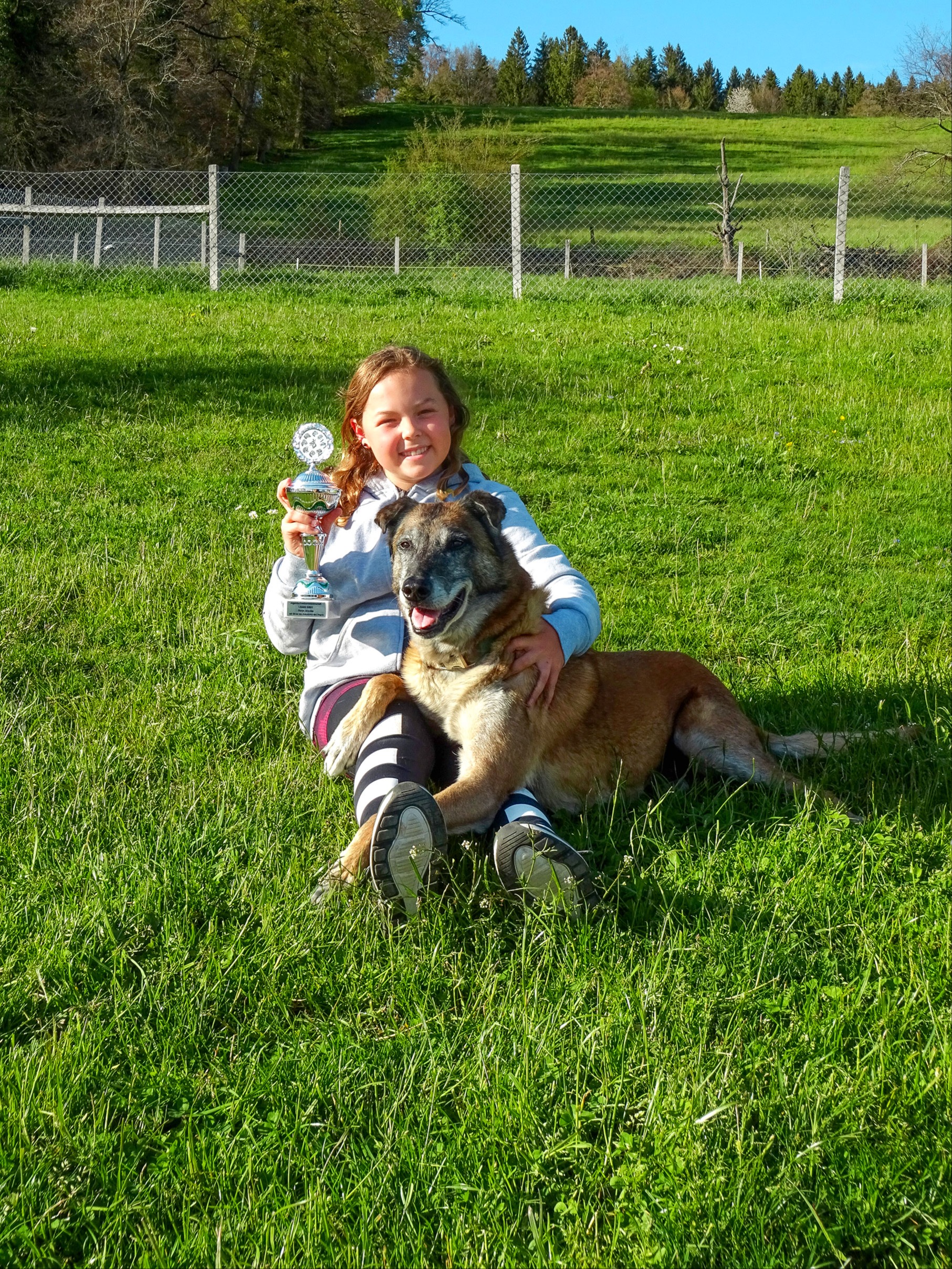 Elanya Jeremias und ihr Hund Ghost – zusammen sind sie ein starkes Team