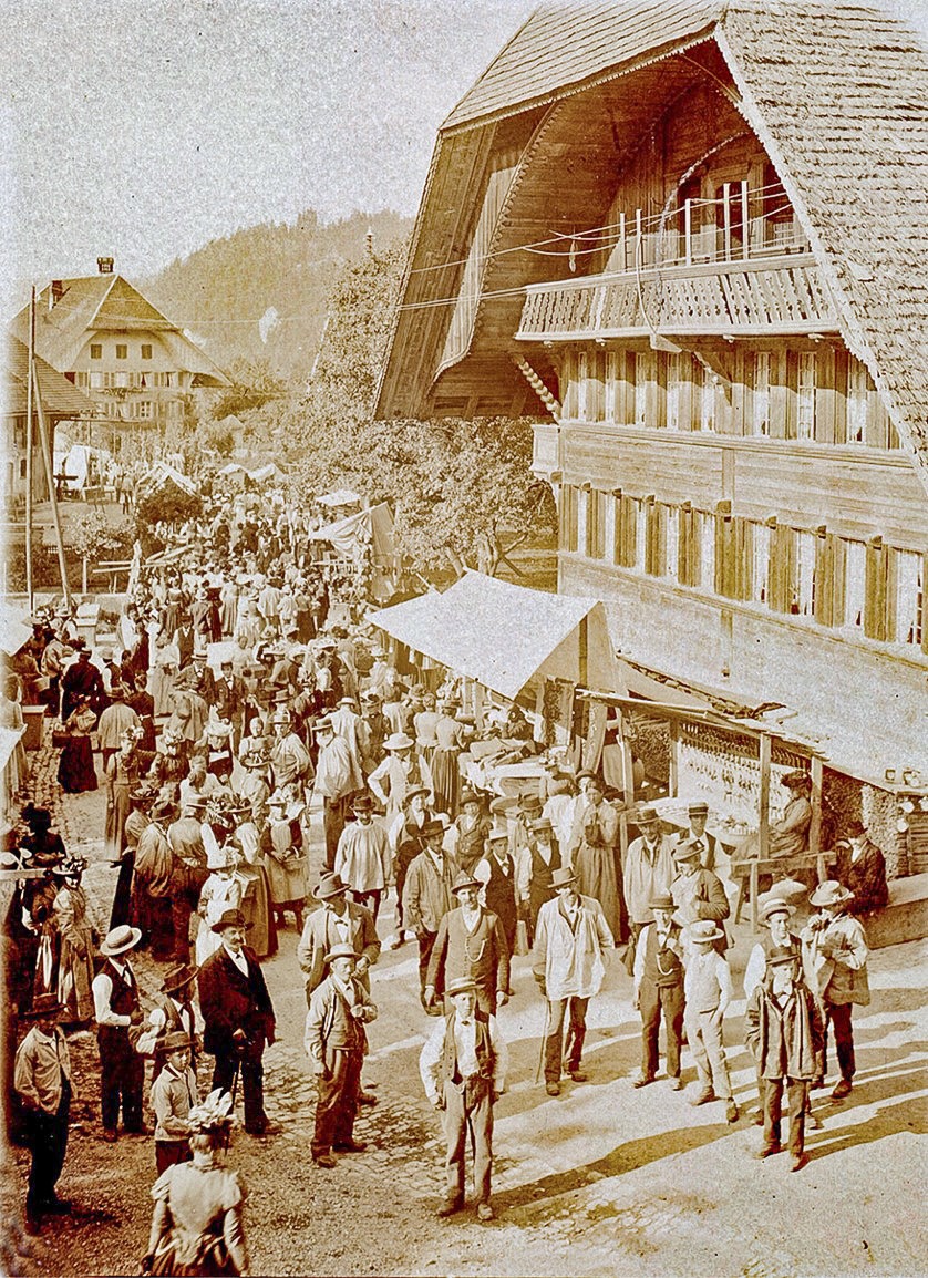 Nicht nur an den Markttagen war in Eggiwil viel los 