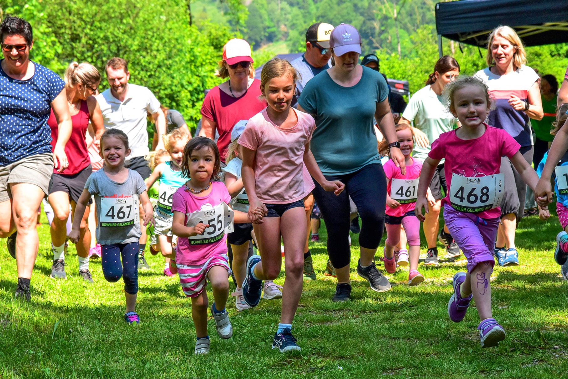 Mehr als 400  Laufbegeisterte