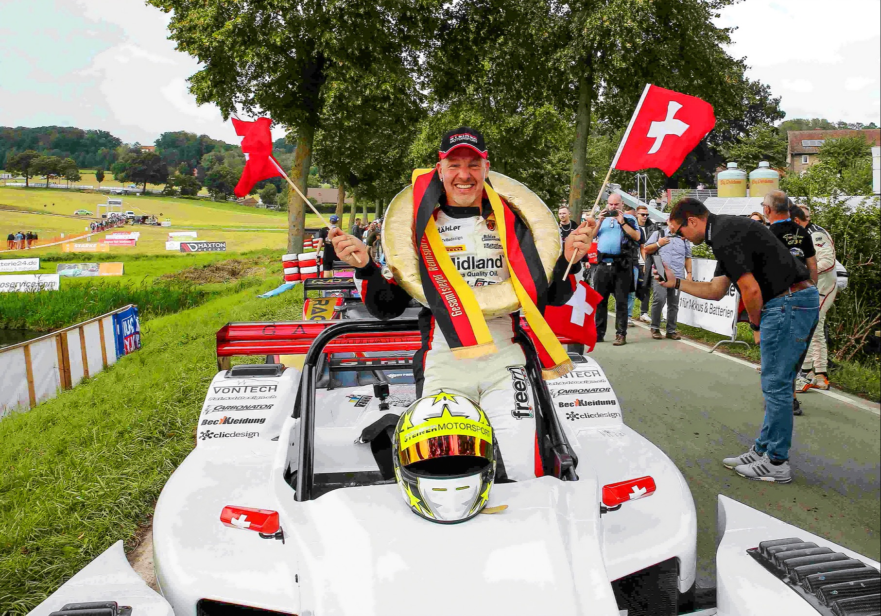 Marcel Steiner feiert seinen zweiten Saisonsieg