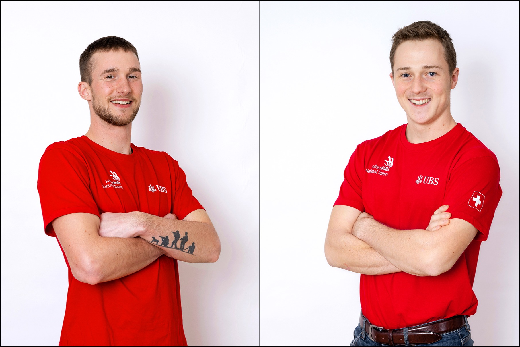 Krause und Bieri mit Medaillen