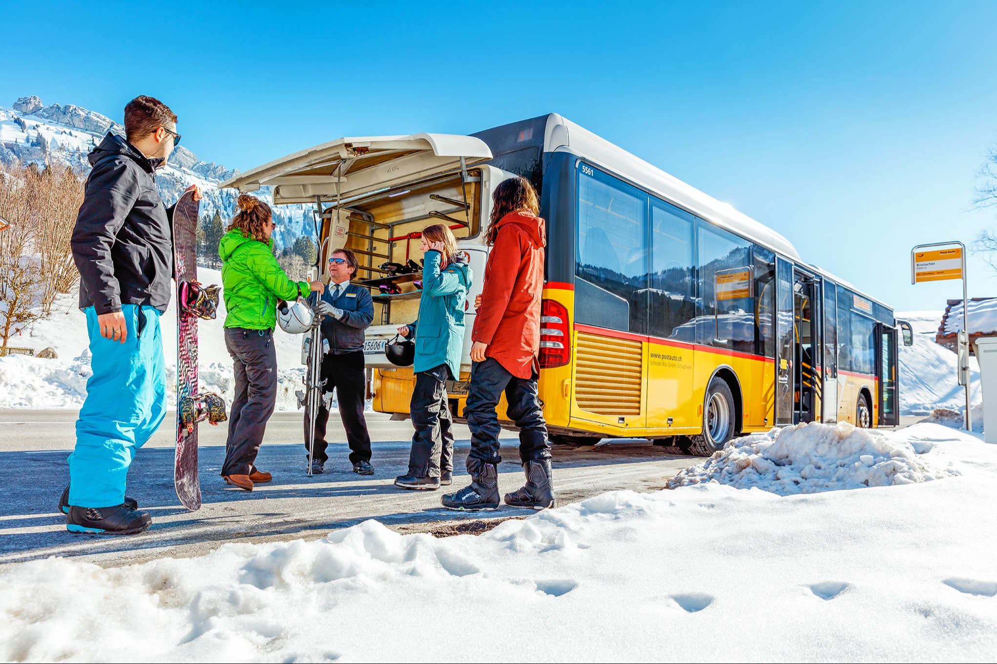 Der Skibus wird häufiger verkehren 