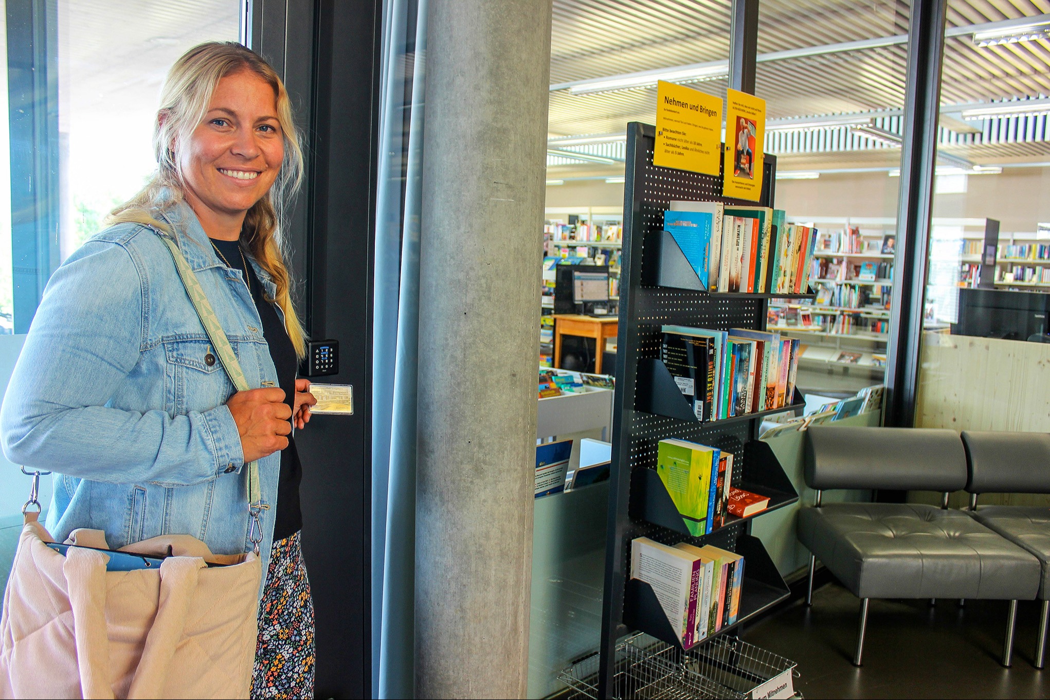 «Die Leute schätzen es, fast jederzeit in die Bibliothek zu können»