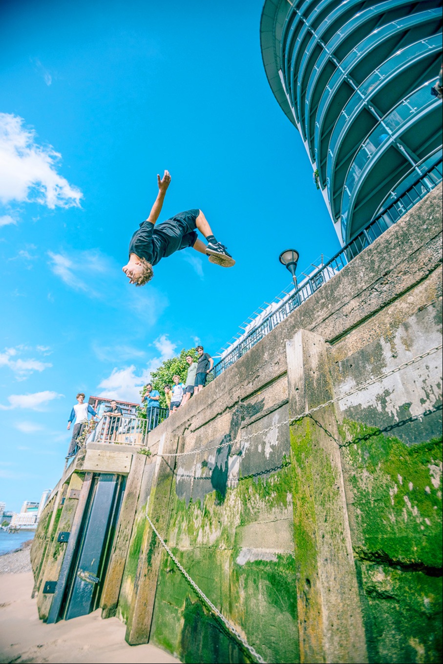 Micha Lanz – der Parkour-Enthusiast