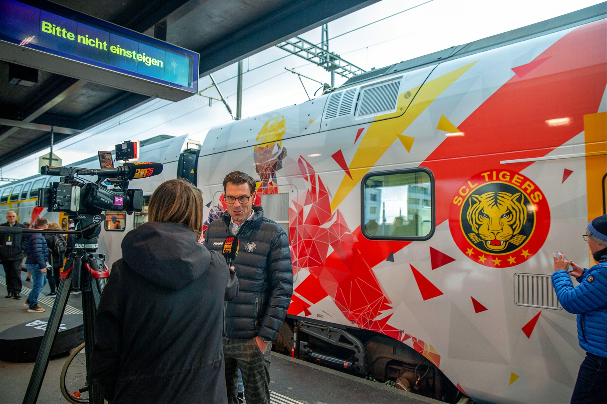 Eishockeyzug startet
