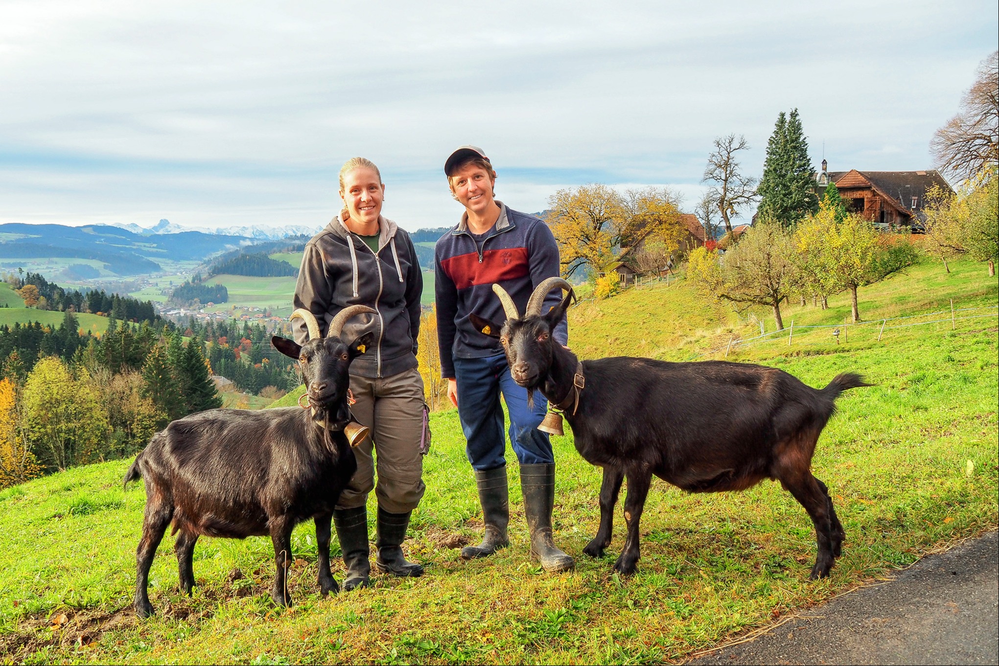 Eine temperamentvolle Tessinerin fühlt sich wohl im Emmental