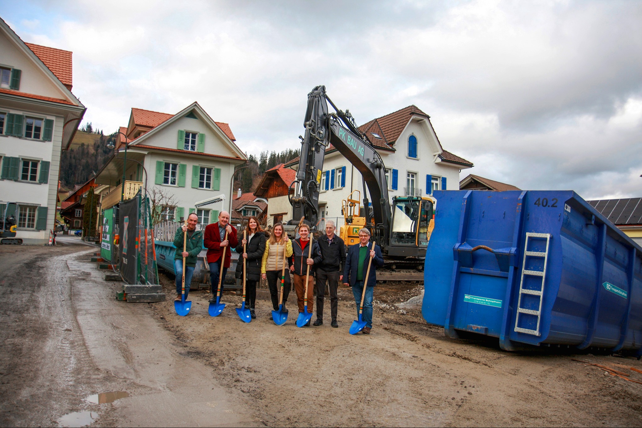 Dorfkern AG baut wahrlich im Dorfkern