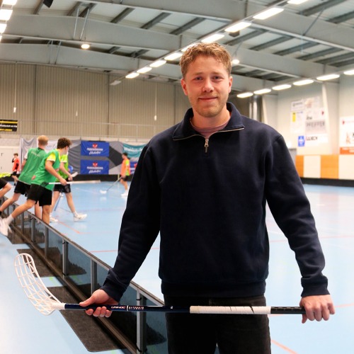 Gustav Svensson, der Glücksfall für die Unihockey Tigers