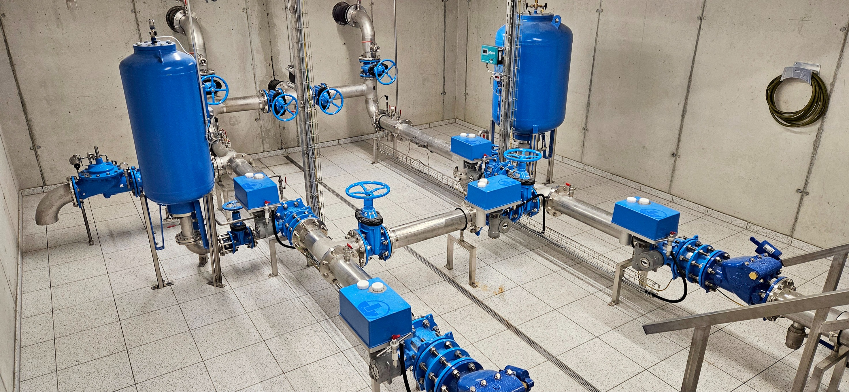 Wasserversorgung gestartet