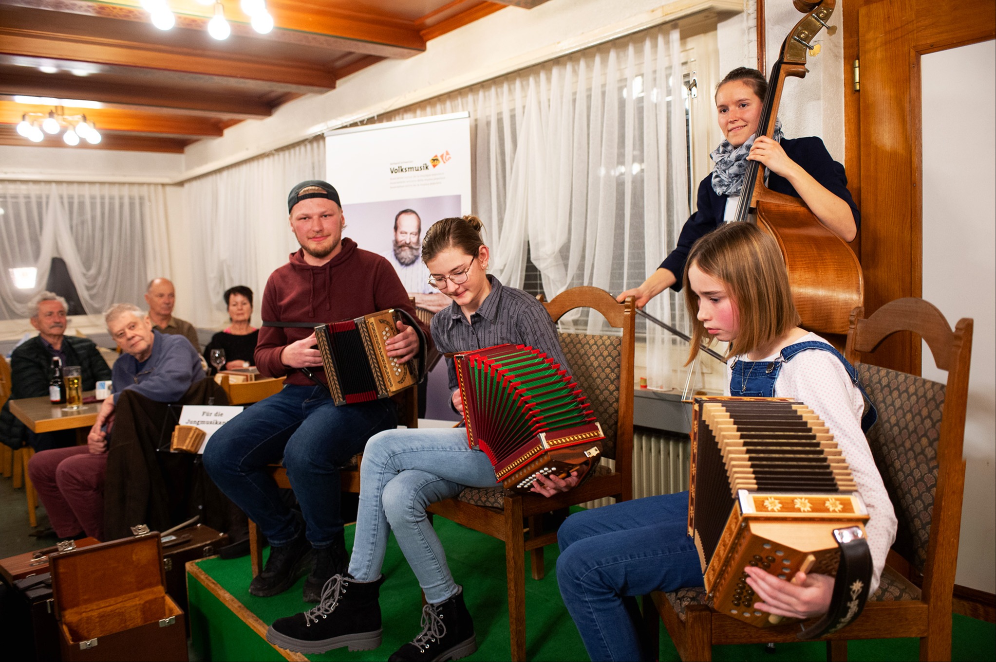 Nachwuchs spielte an der Stubete auf