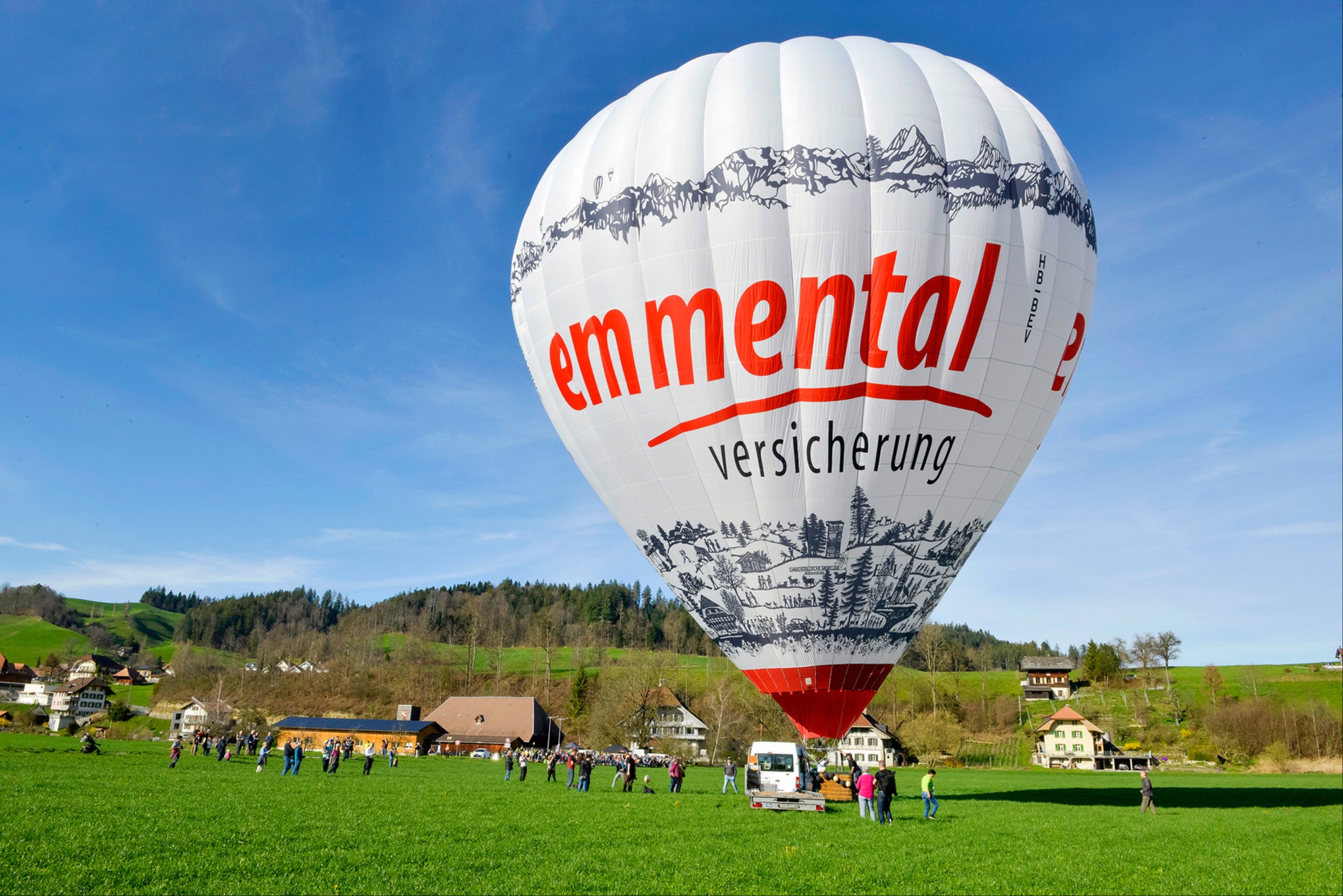 Grosser Ballon zum grossen Jubiläum