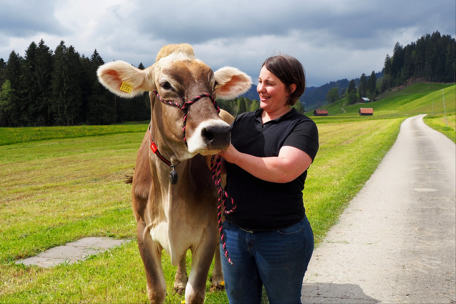 Luzerns «höchste» Braunviehzüchterin