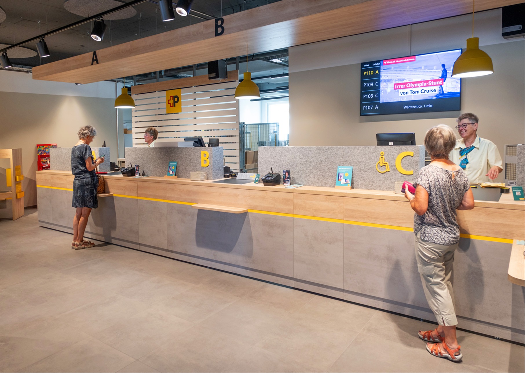 Die neue Langnauer Post bietet viel Platz
