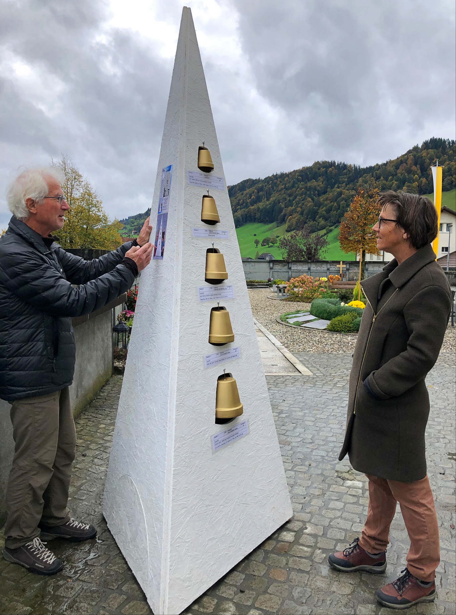 Kunstprojekt «Die Kirche im Dorf» bietet etwas für Auge und Ohr