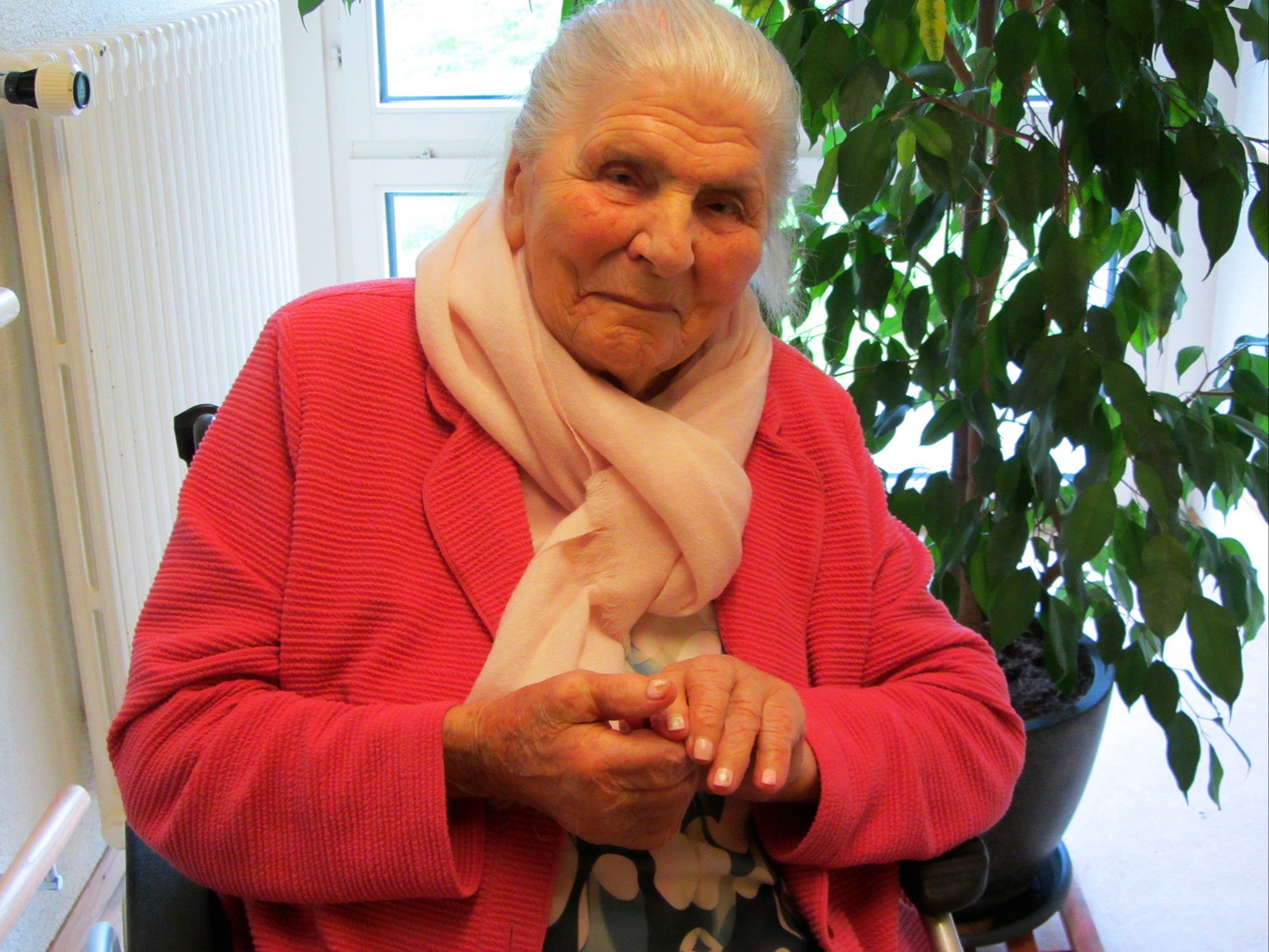 Sie feierte ihren 104. Geburtstag