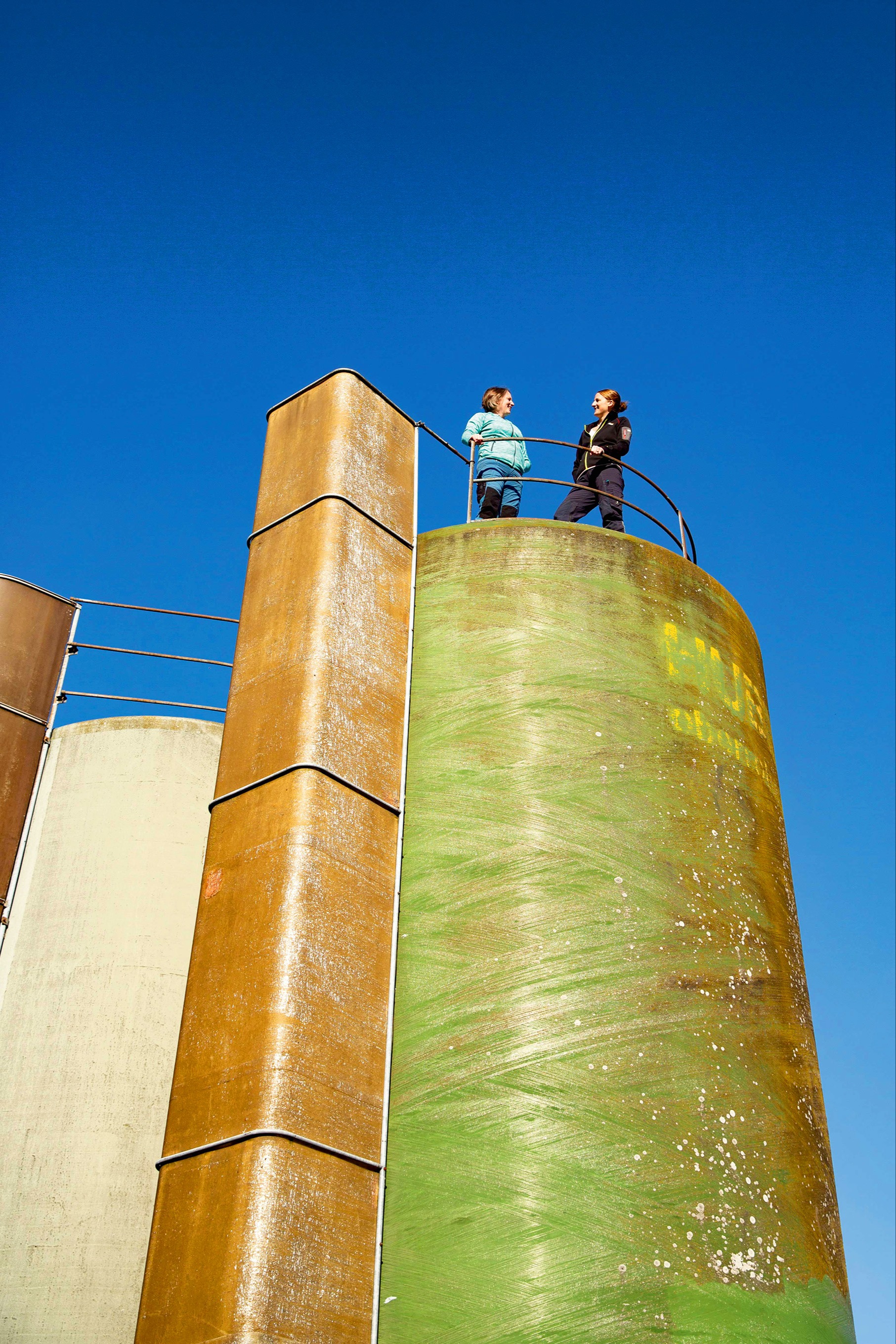 Einmaliges Erlebnis - Schlafen im Silo
