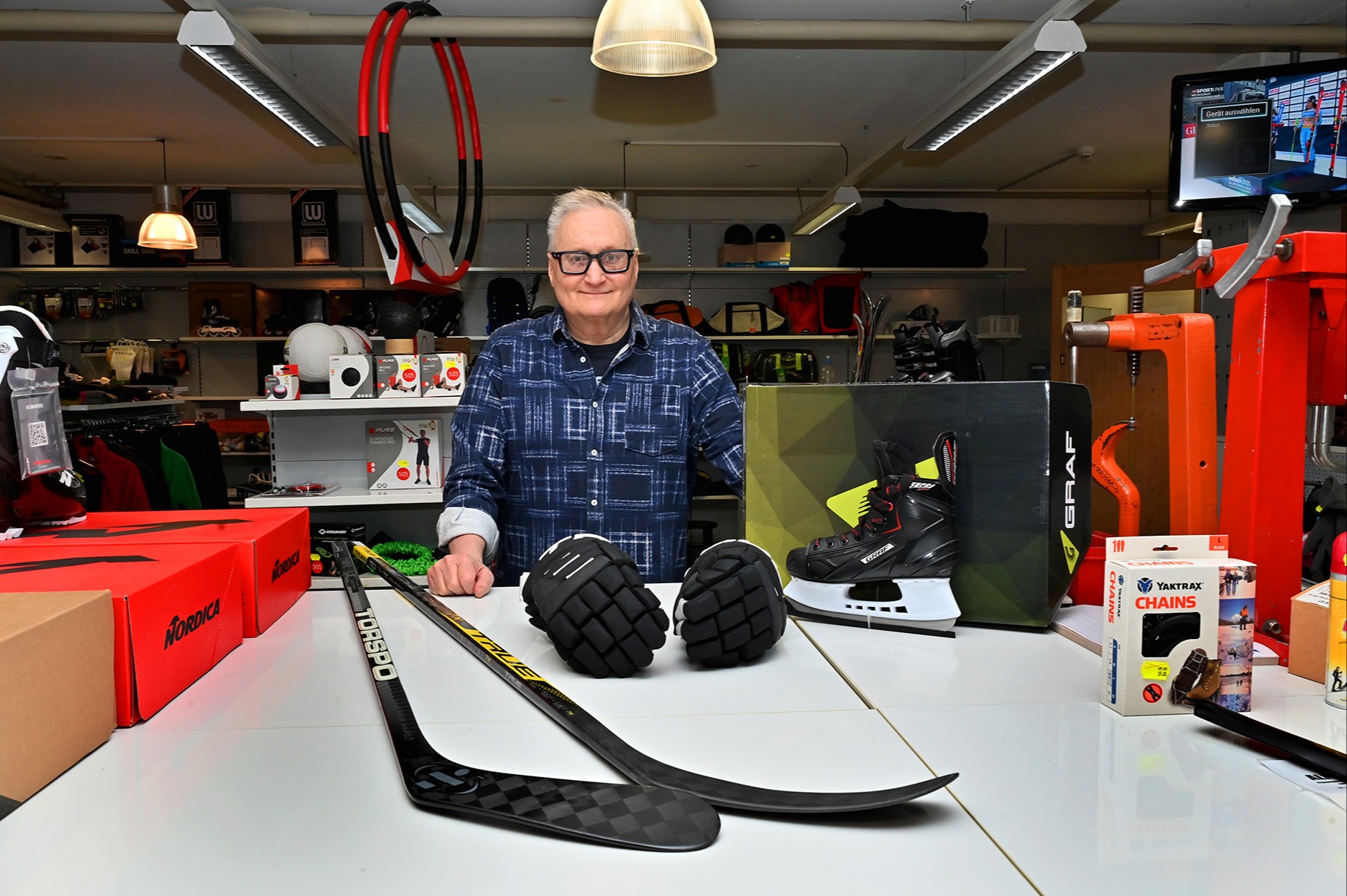 Die Türen des Sportgeschäfts Wüthrich schliessen definitiv
