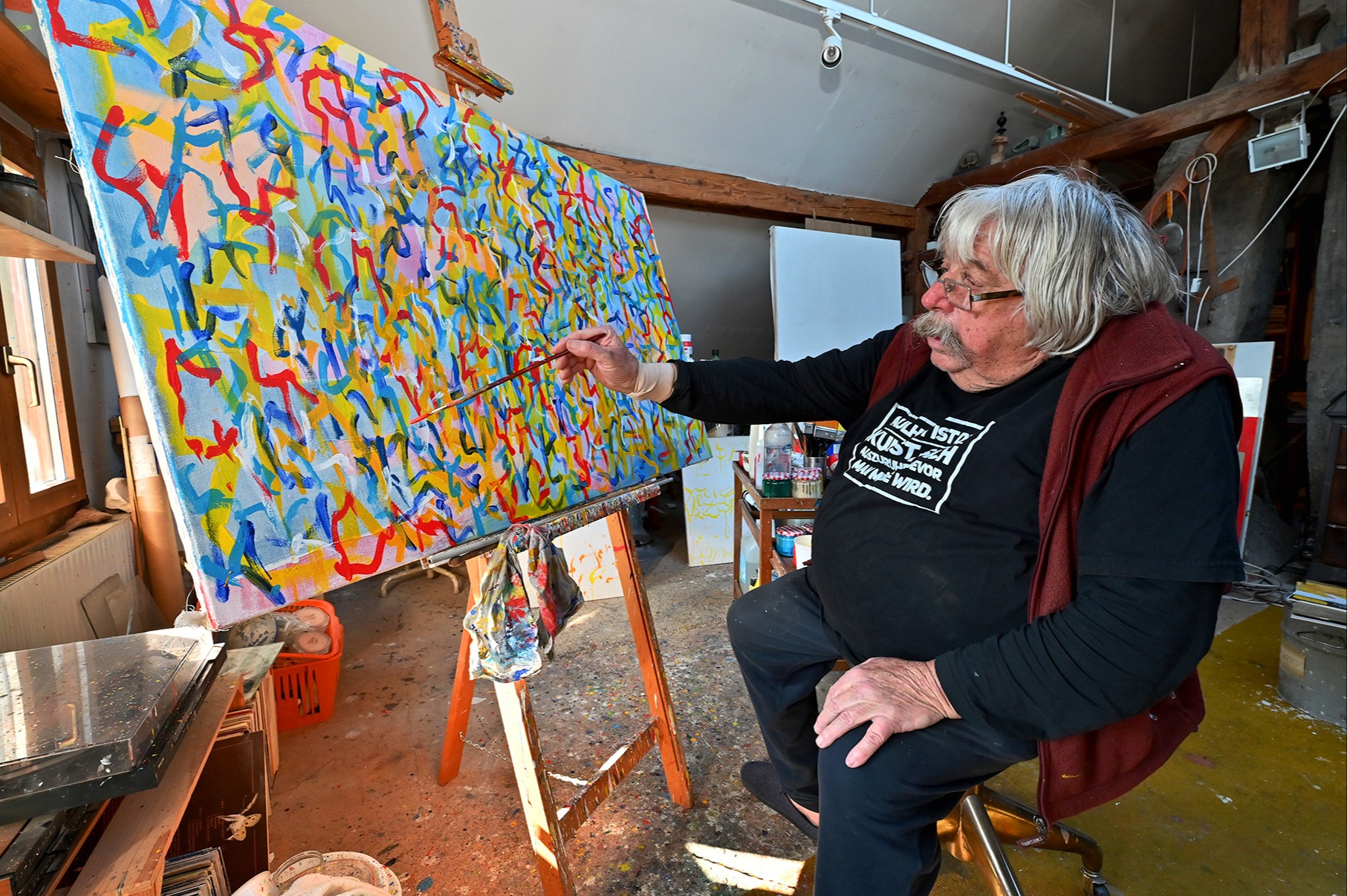 «Die Kunst hat mein Leben  bereichert und mir viel geschenkt»