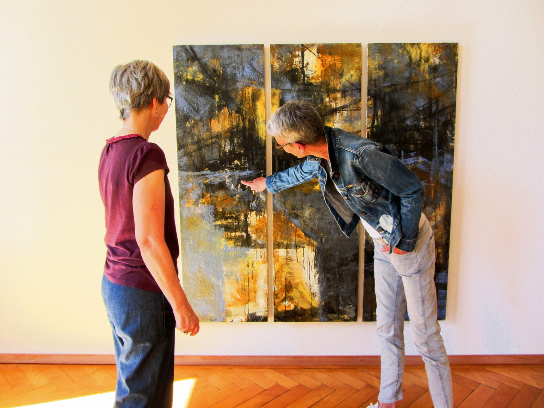 Ein Blick hinter die Kulissen  der Ausstellung «Regional Luzern»