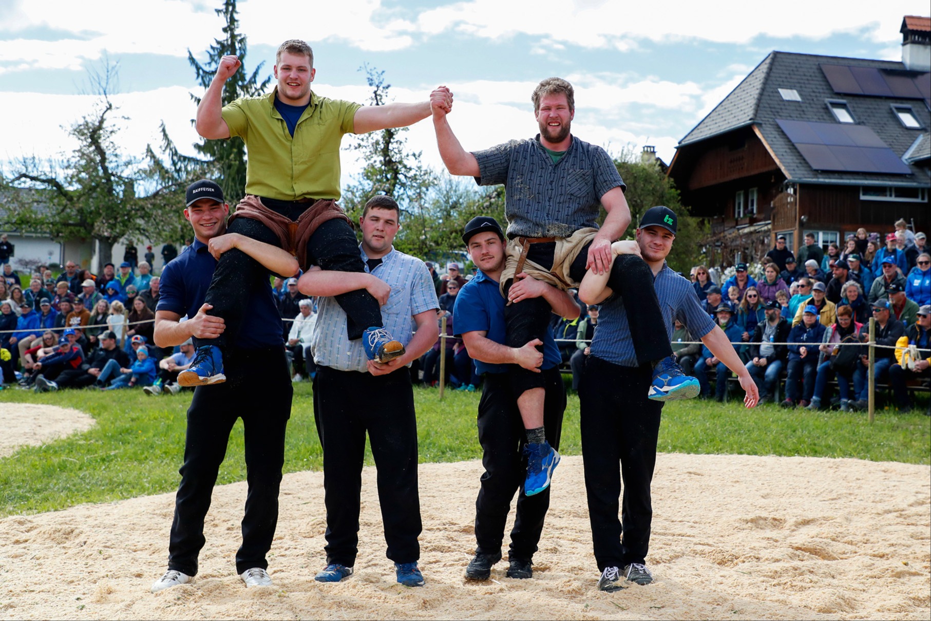Gäumann zeigts zum Abschluss nochmal allen