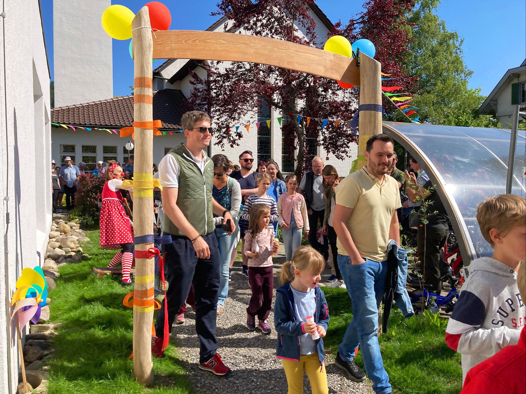 Oase lädt zum Spielen und Verweilen ein