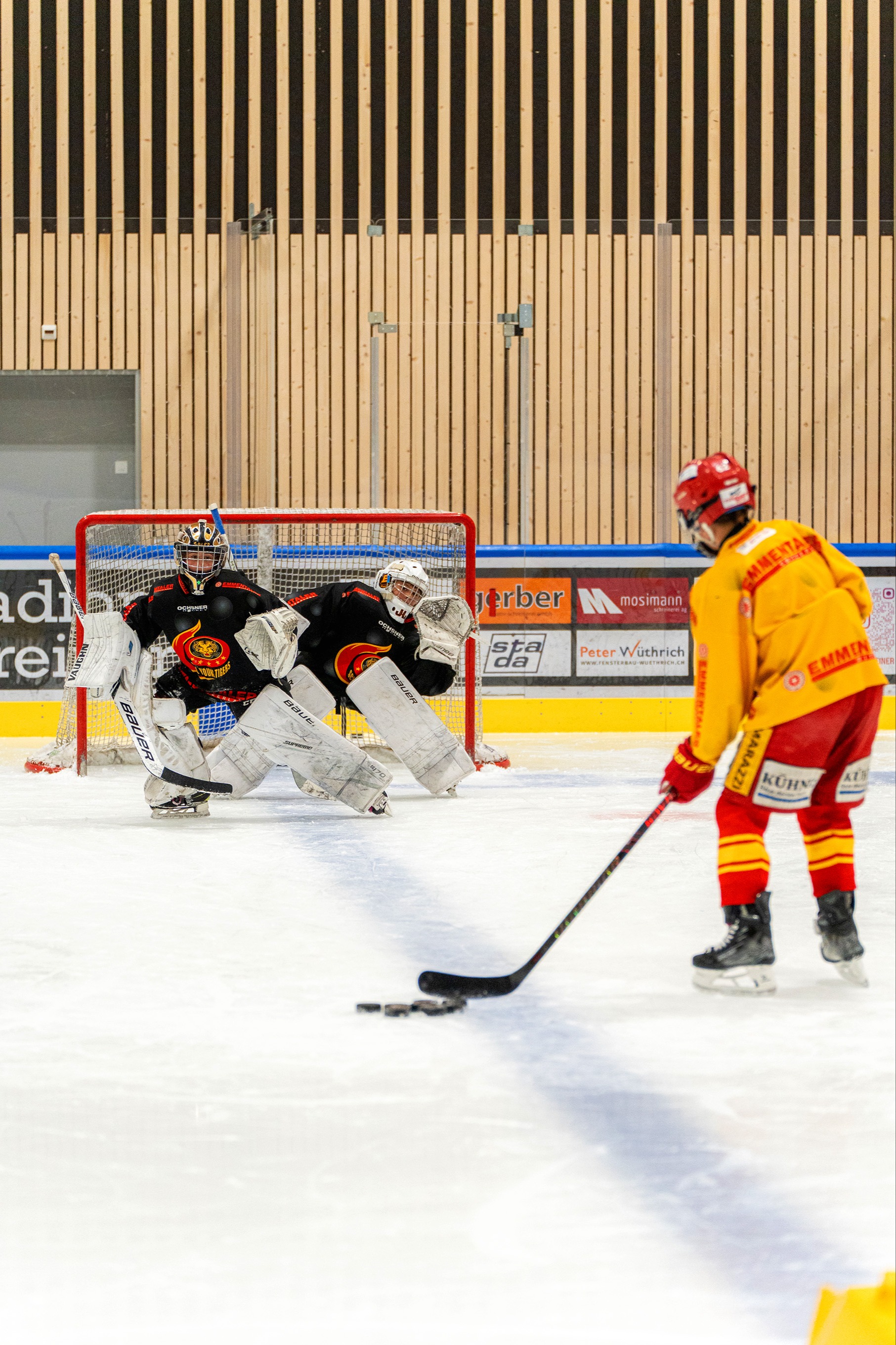 Intensives Goalie-Training im Campus