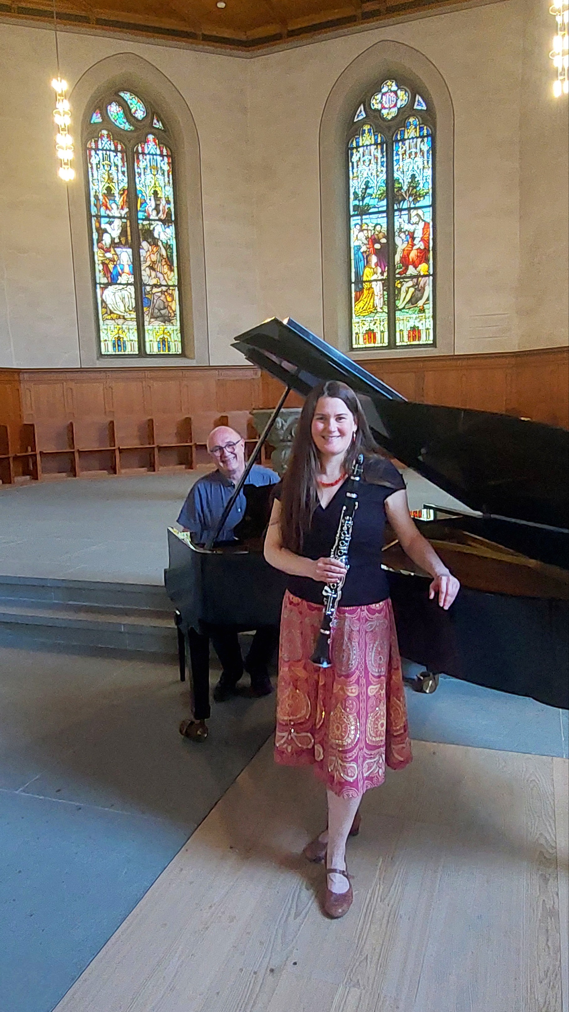Eine Märit-Pause in der Kirche