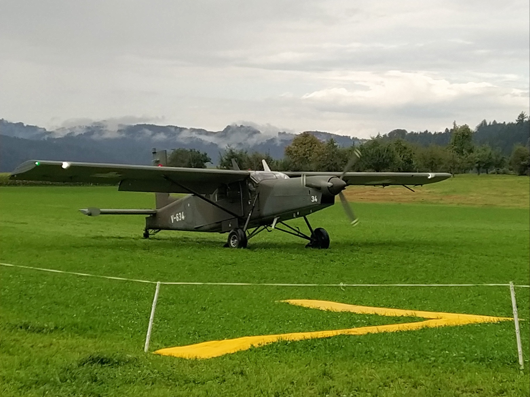 Luftstaffel trainierte