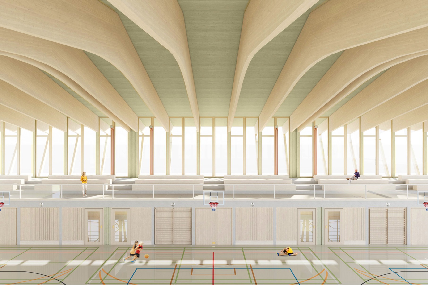 Sporthalle muss in die Verlängerung