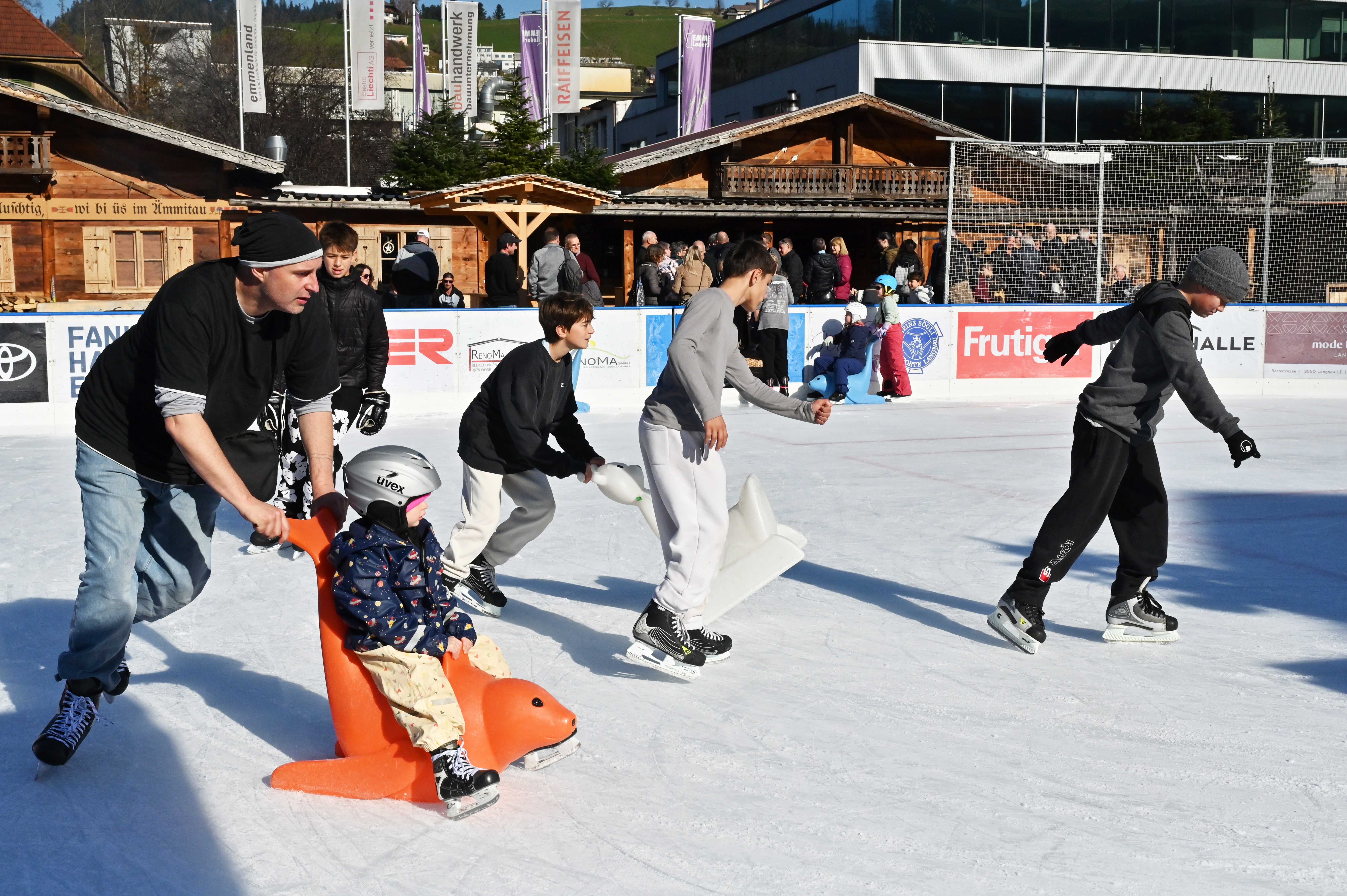 Das Eisfeld ist wieder offen